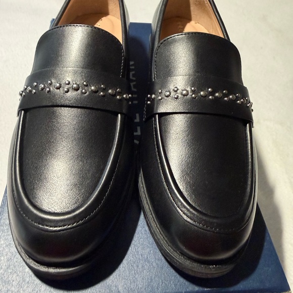 Cole Haan Stassi Embellished Black Loafers. Size 5B - Picture 2 of 7